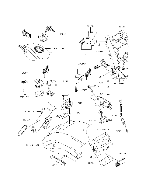 Ignition Switch/Locks/Reflectors