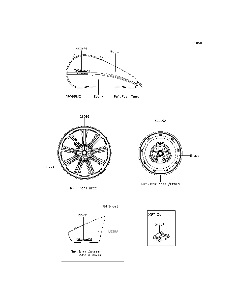 Decals(White/Ebony)(CDFA)