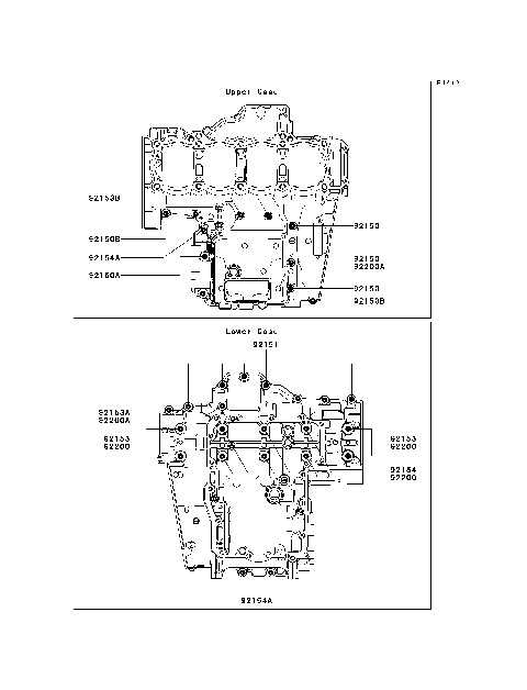 Crankcase Bolt Pattern
