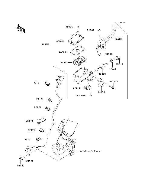 Front Master Cylinder