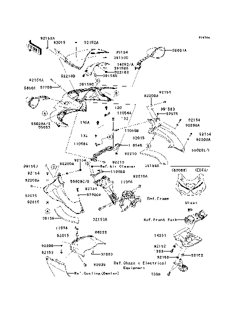 Cowling(Upper)(EDF/EDFA)