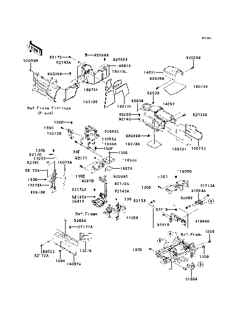 Frame Fittings(Rear)