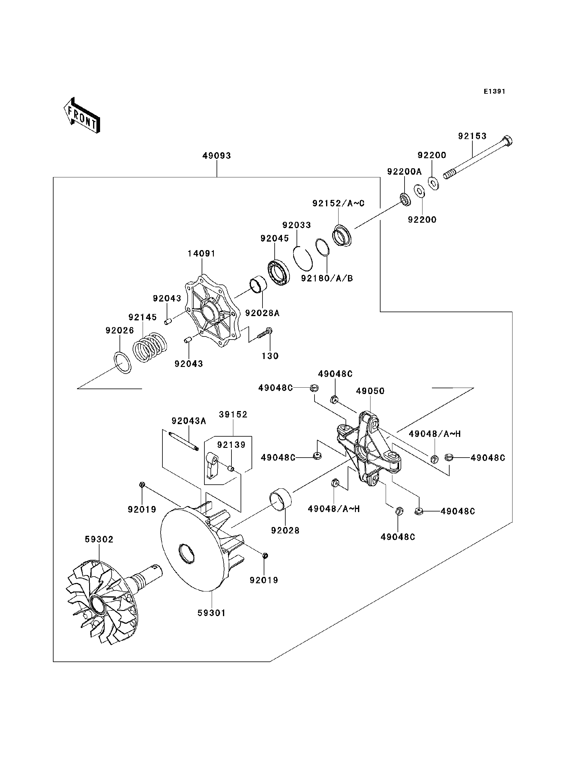 kiruakirua　0605 For 1957-1959 Mercury Montclair Carburetor Repair Kit Walker