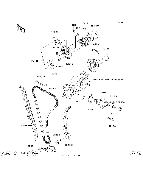 Camshaft(s)/Tensioner