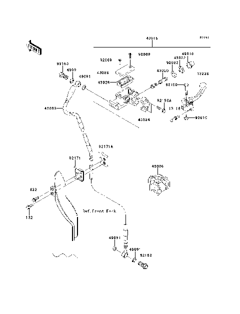 Front Master Cylinder