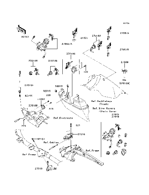 Ignition Switch/Locks/Reflectors
