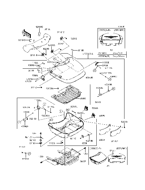 Saddlebags(Trunk)(BEF-BHF)
