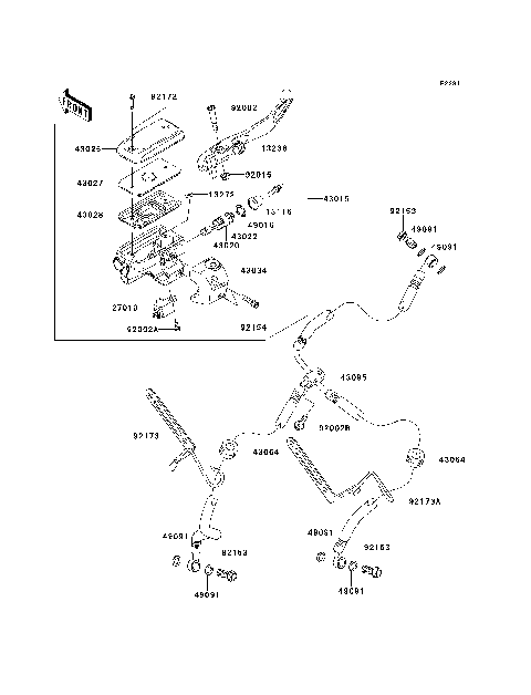 Front Master Cylinder