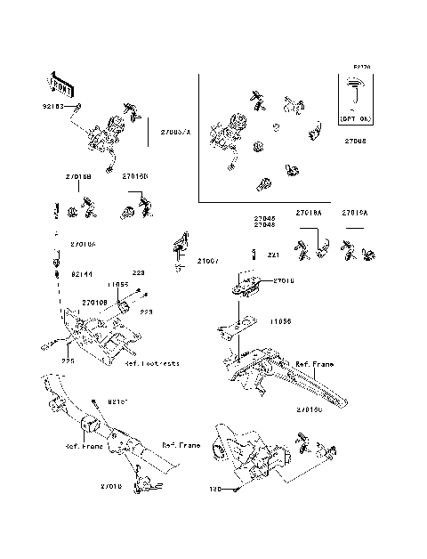 Ignition Switch/Locks/Reflectors