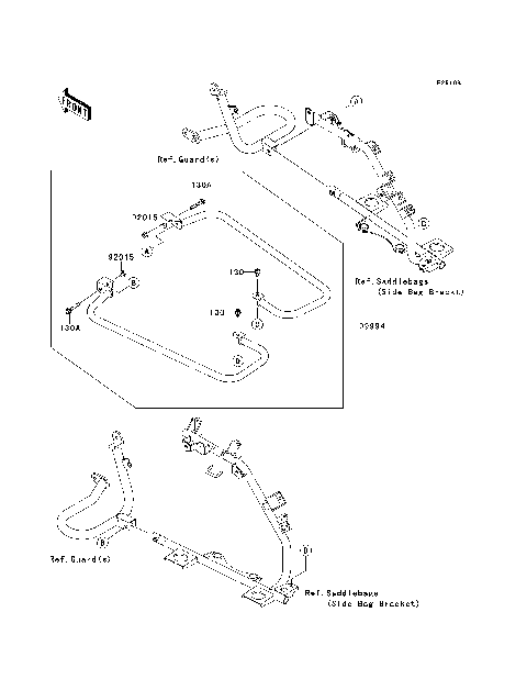 Accessory(Saddlebag Rails)