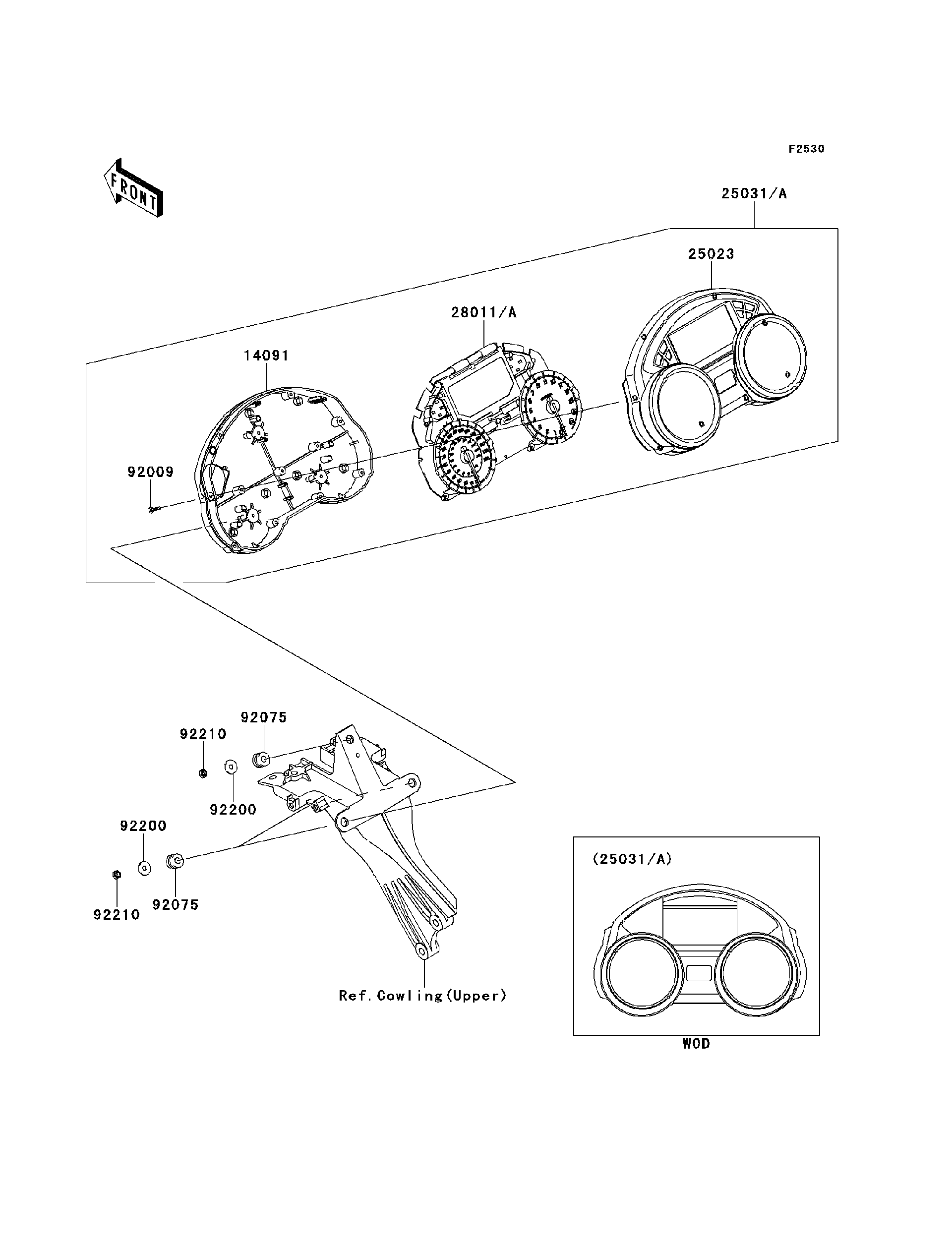 ハイビスカスページ 08 09 10 11 KAWASAKI ZX14 NINJA - CRANKCASE BLOCK ( PARTS