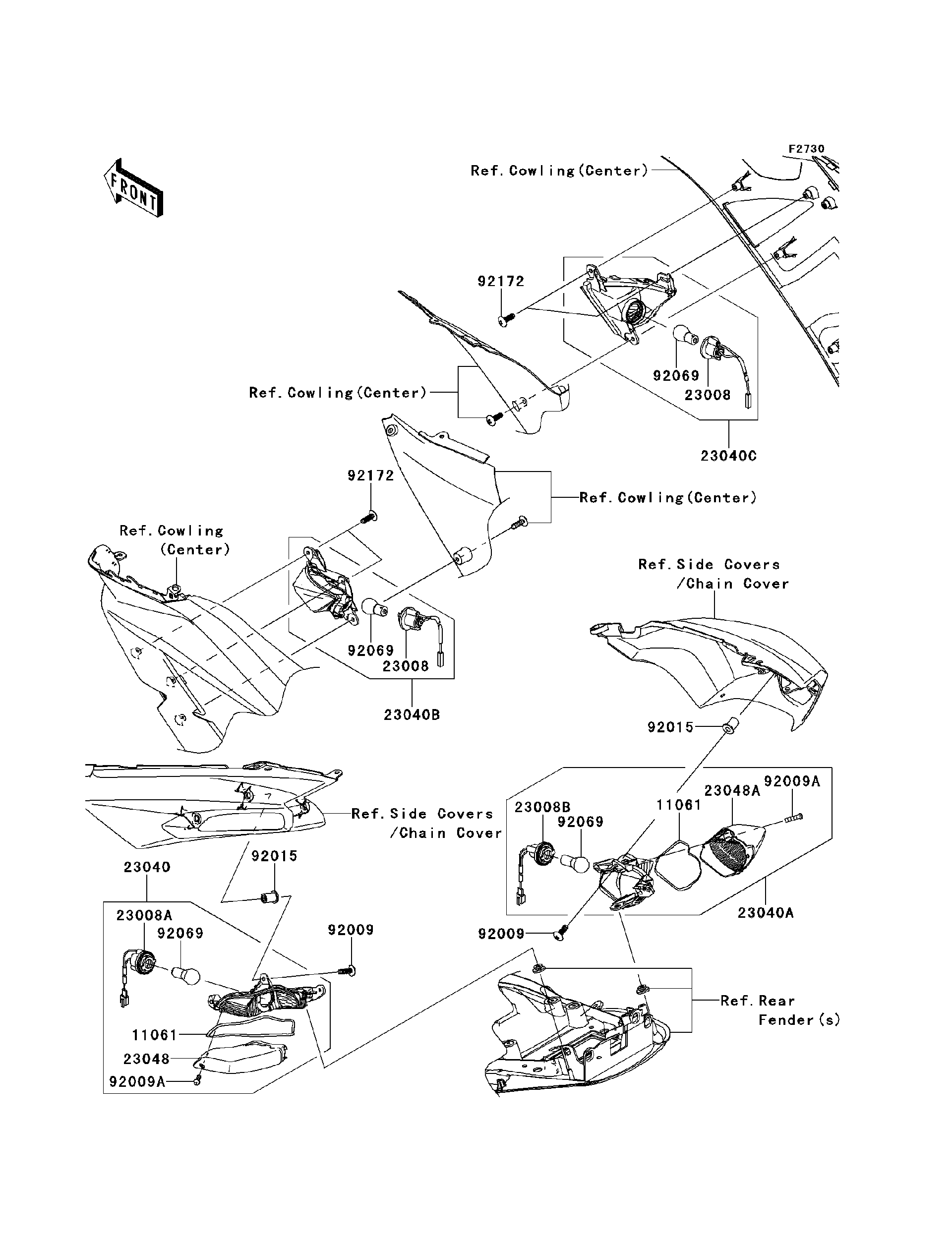 2013 Kawasaki Motorcycles Parts-Finder Diagrams | RJ Powersports