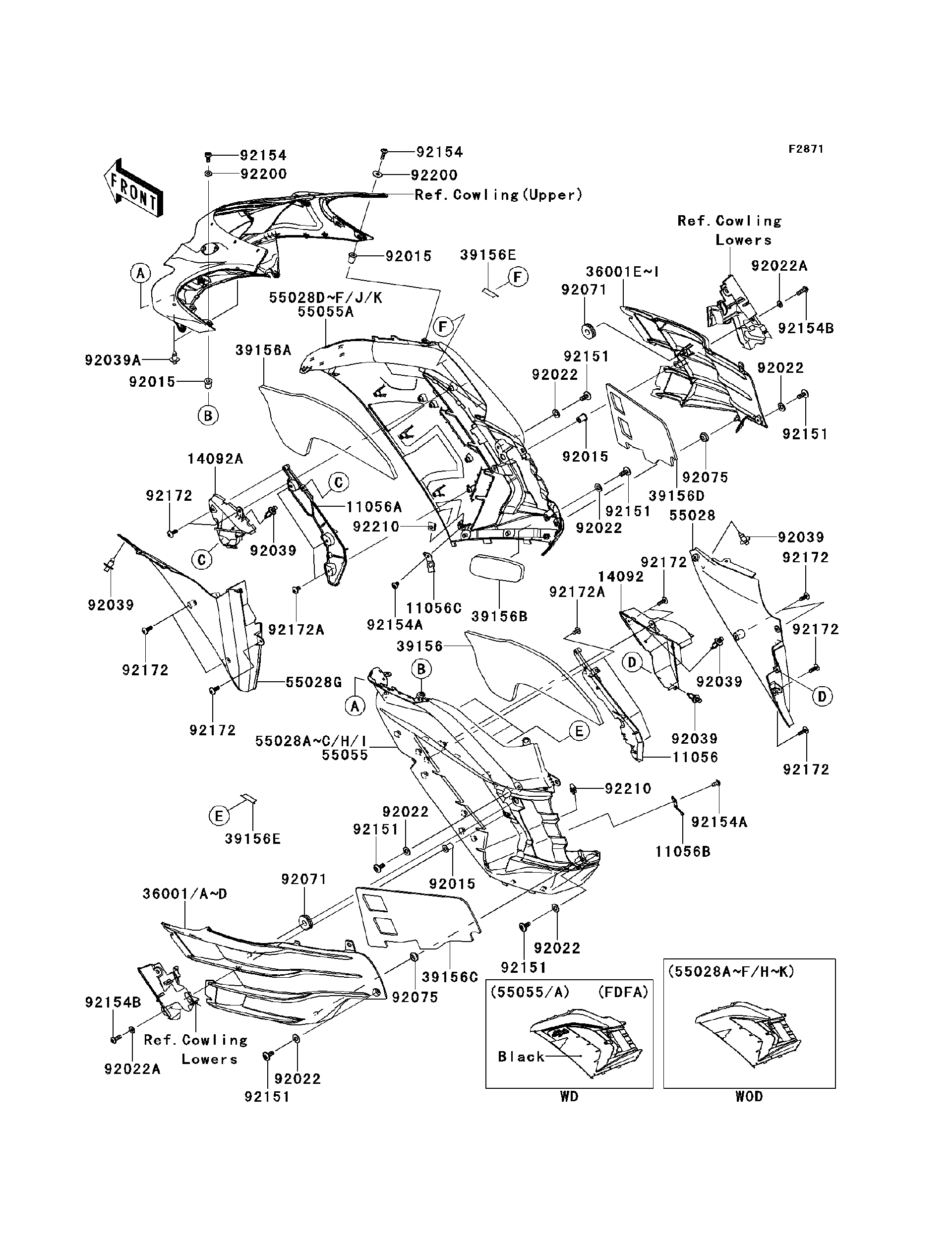 2013 Kawasaki Motorcycles Parts-Finder Diagrams | Rocky Mountain