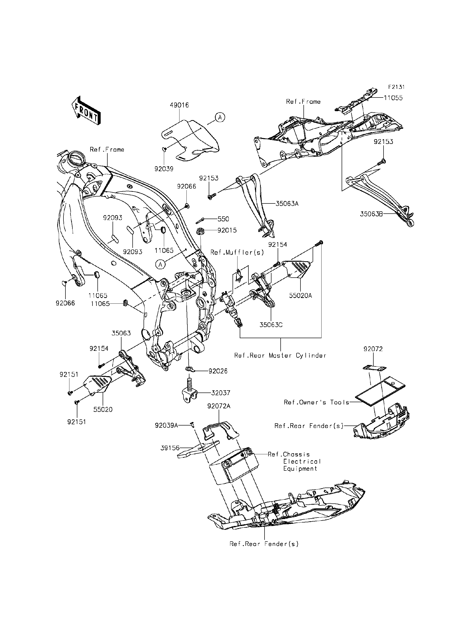2014 Kawasaki Motorcycles Parts-Finder Diagrams | Cities