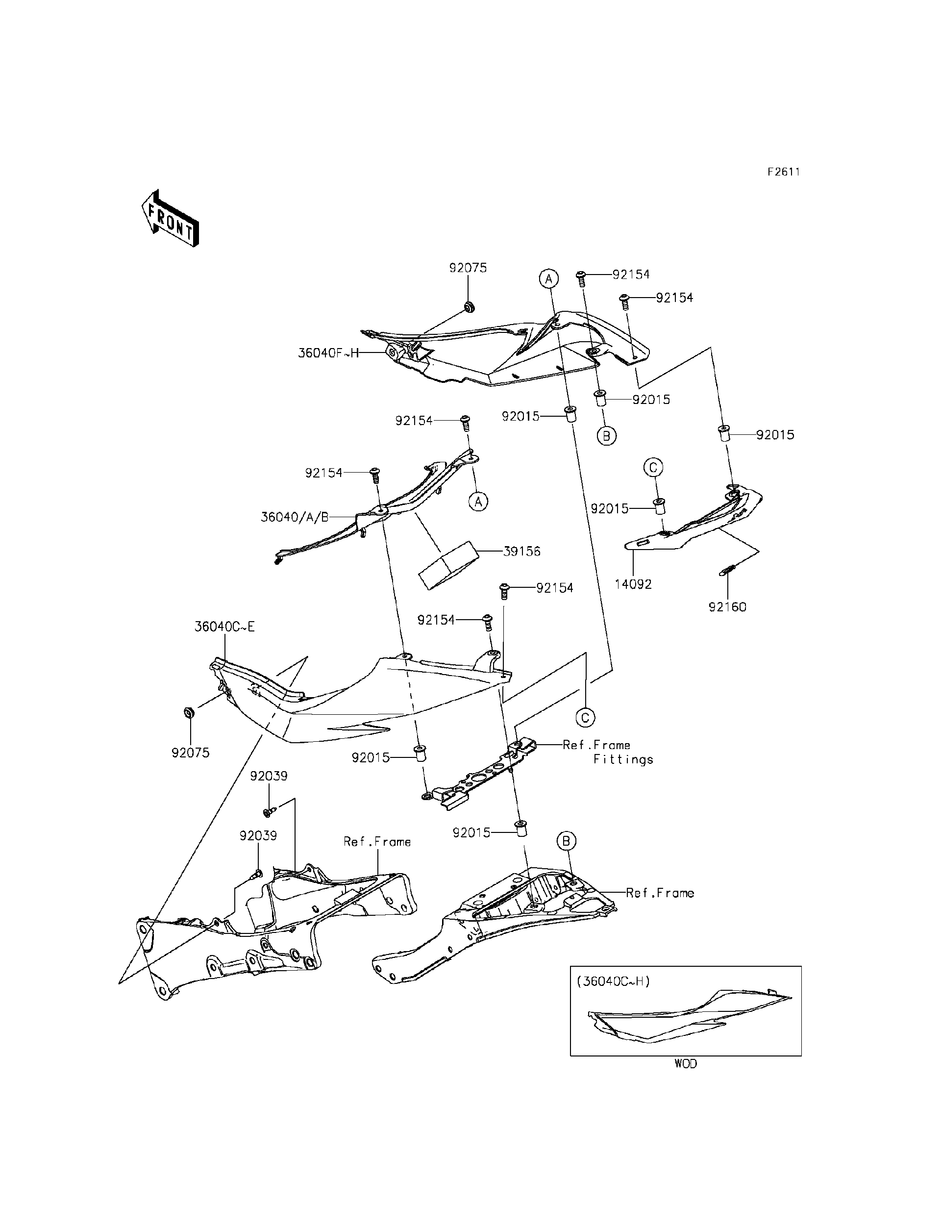tabes092ページ 1992 Nissan 300ZX Rear Crossmember | Low Price at
