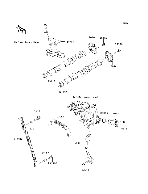 Camshaft(s)/Tensioner