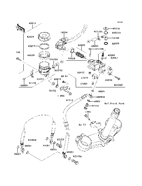 Front Master Cylinder