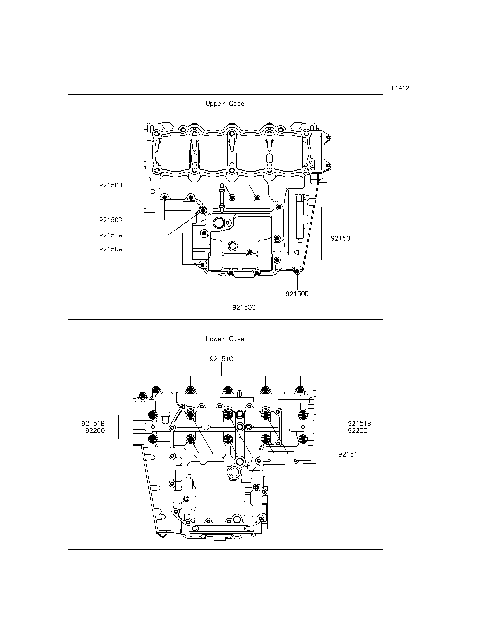 Crankcase Bolt Pattern