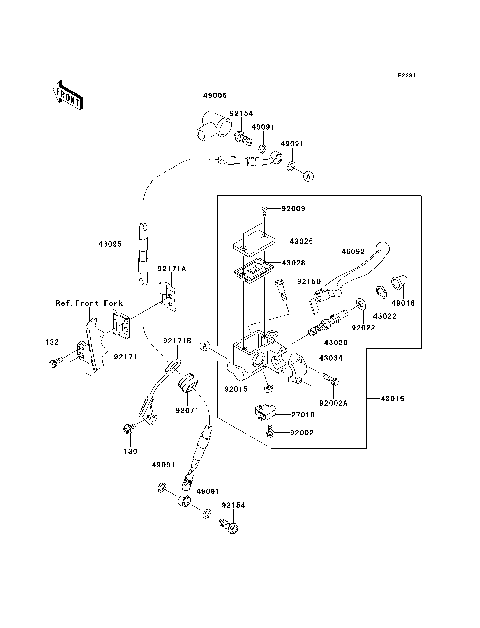 Front Master Cylinder