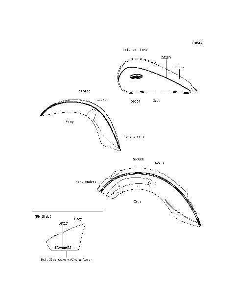 Decals(Gray/Ebony)(BEFA)