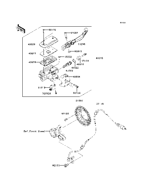 Front Master Cylinder