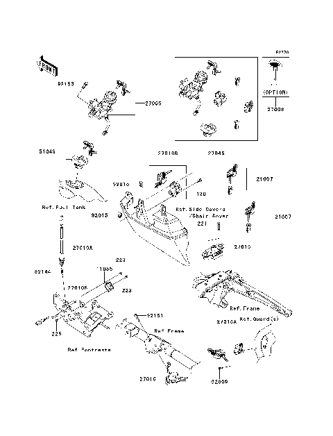 Ignition Switch/Locks/Reflectors