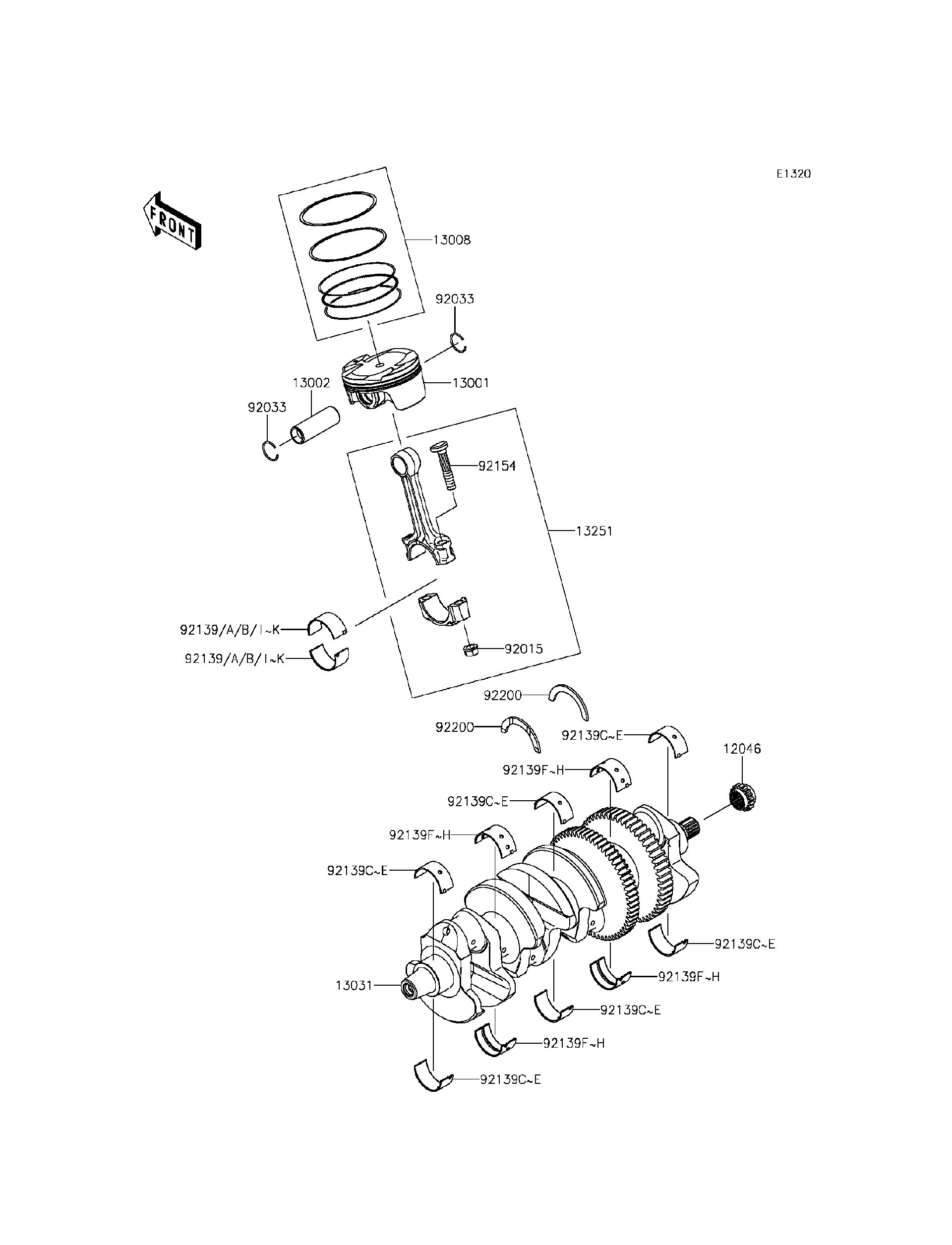 みい　0505 2014 Kawasaki Motorcycles Parts-Finder Diagrams | Cities