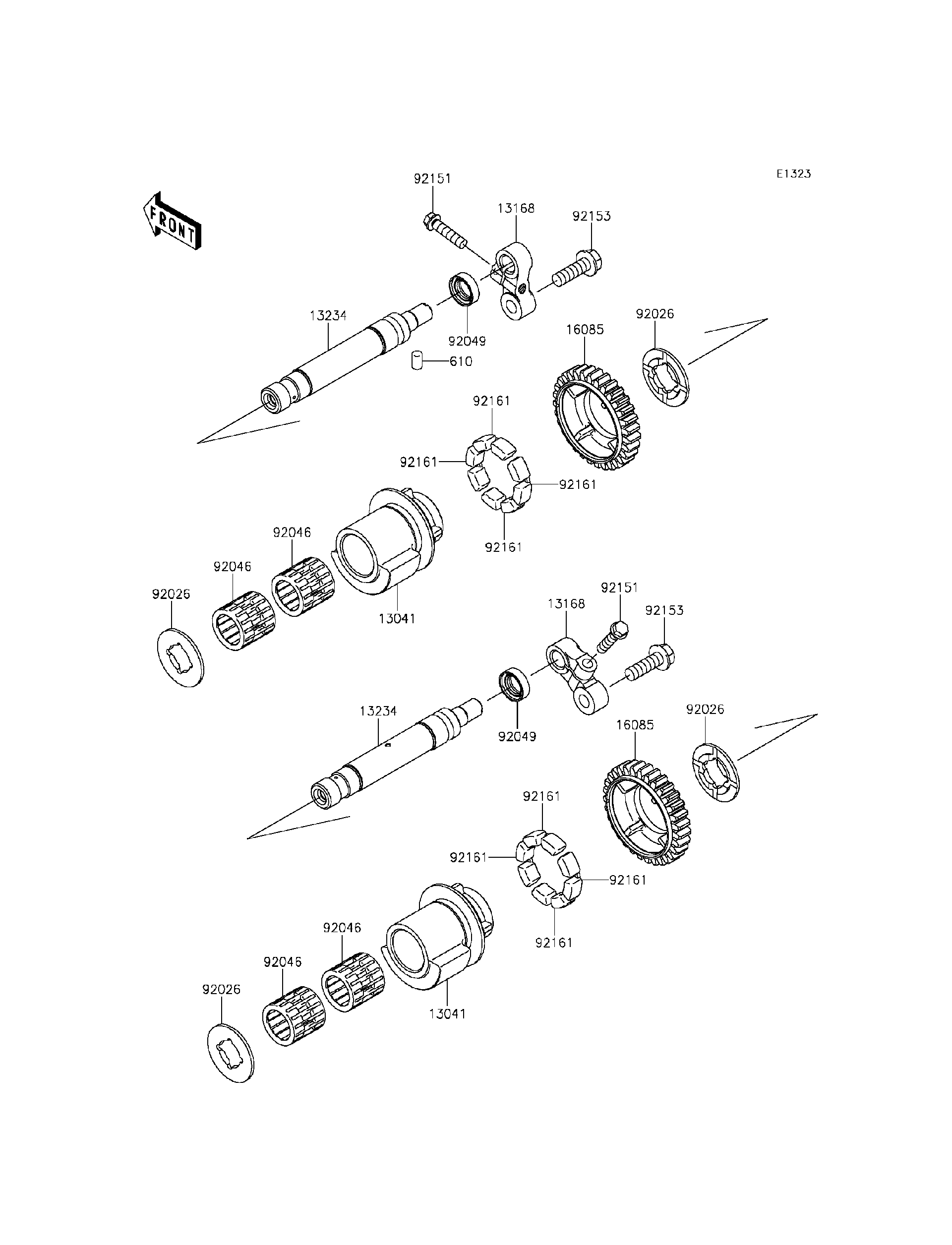 2014 Kawasaki Motorcycles Parts-Finder Diagrams | Pioneer