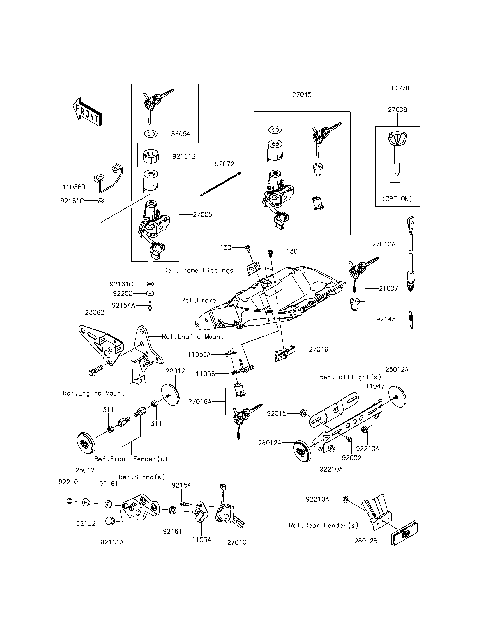 Ignition Switch/Locks/Reflectors