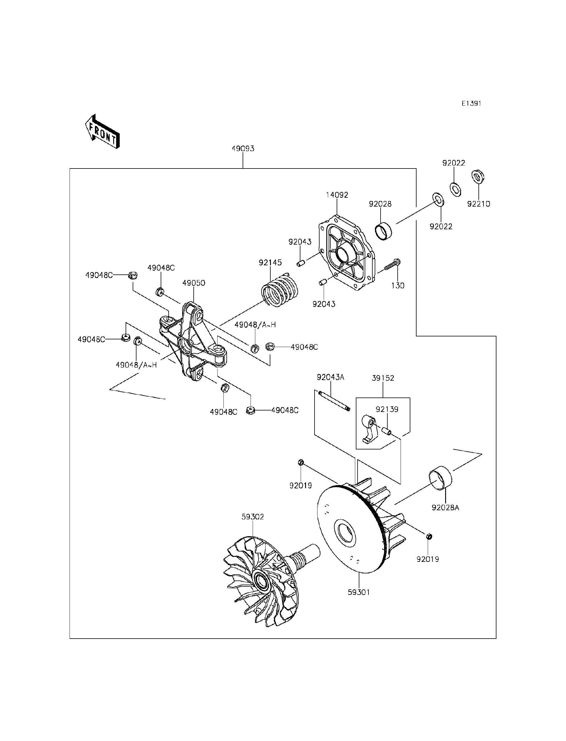 erkページ Kawasaki Motorcycle 2015 OEM Parts Diagram for Ignition