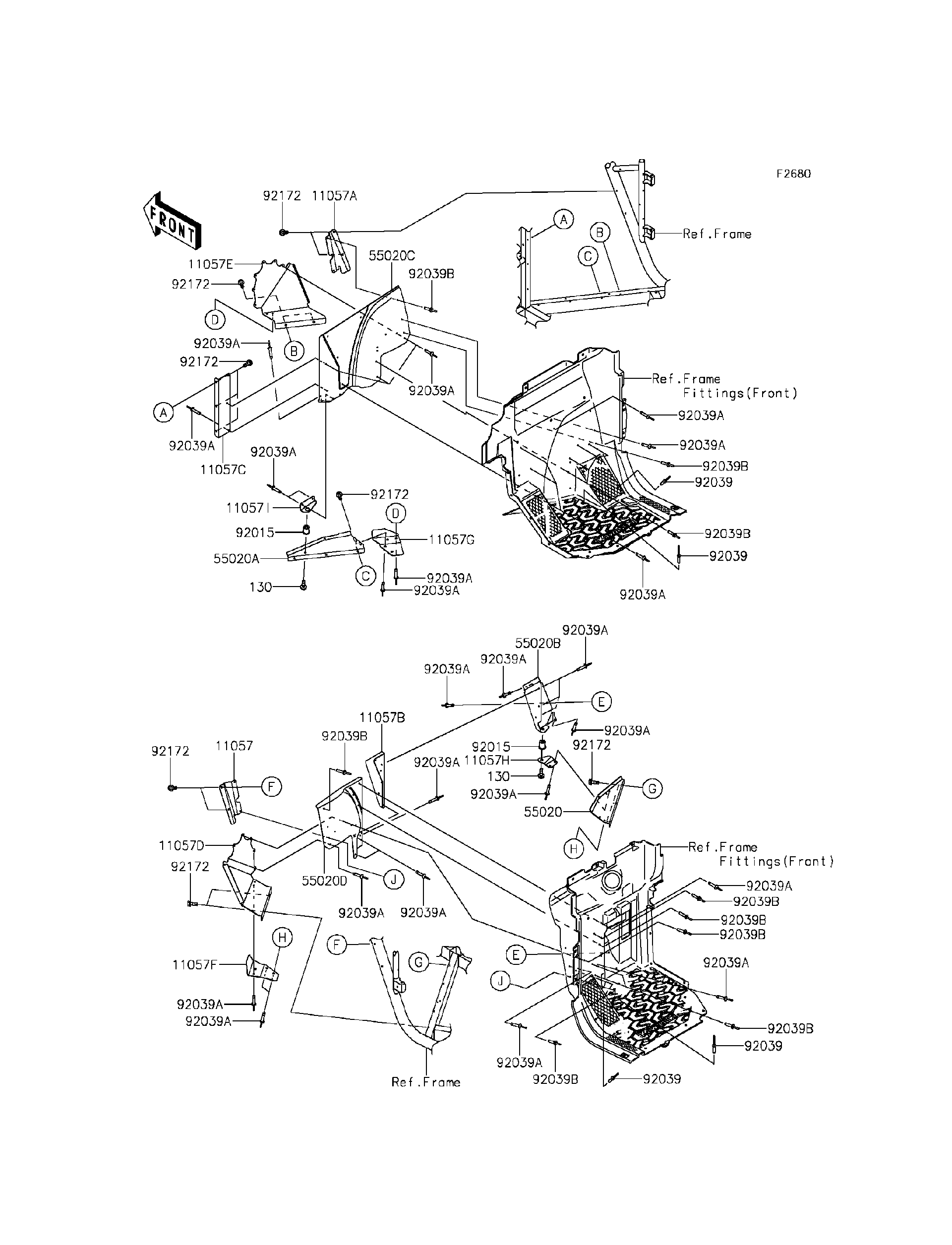 2015 Kawasaki Utility Vehicles Parts-Finder Diagrams | Factory