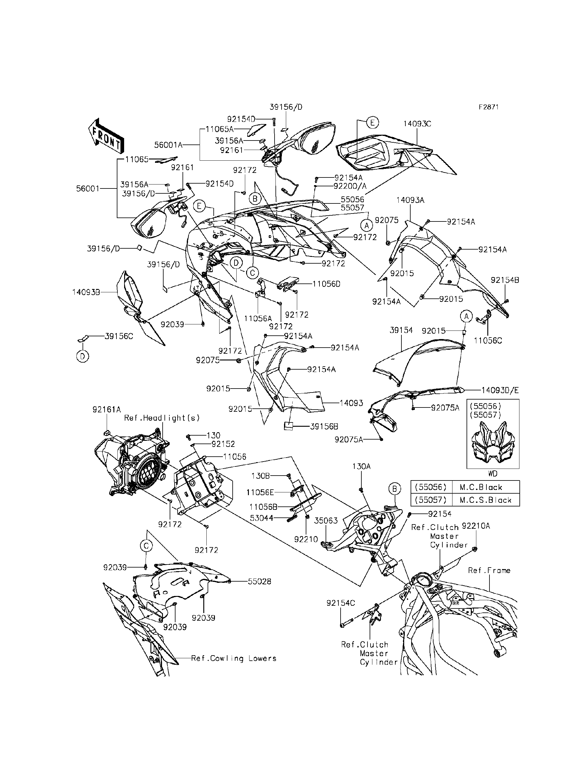 2016 Kawasaki Motorcycles Parts-Finder Diagrams in Palmer MA