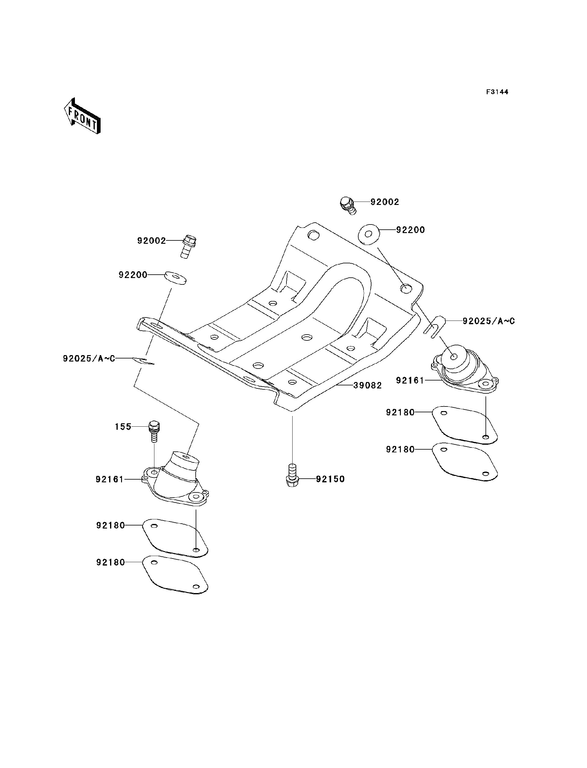 2011 Kawasaki Watercraft Parts-Finder Diagrams in Palmer MA
