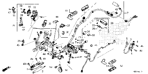 WIRE HARNESS@FOB KEY