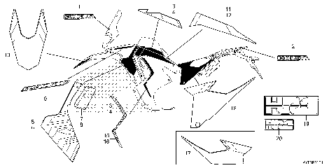 MARK@STRIPE (CRF300LRA)
