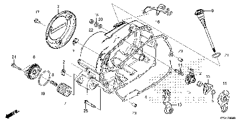 RIGHT CRANKCASE COVER
