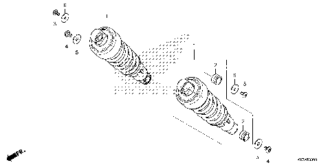 REAR SHOCK ABSORBER