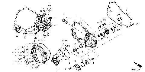 RIGHT CRANKCASE COVER