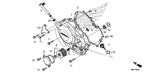RIGHT CRANKCASE COVER