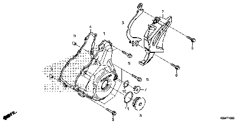 LEFT CRANKCASE COVER