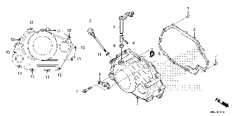 RIGHT CRANKCASE COVER