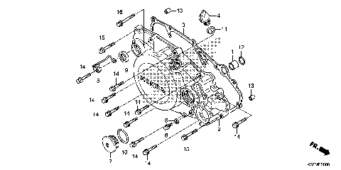 RIGHT CRANKCASE COVER