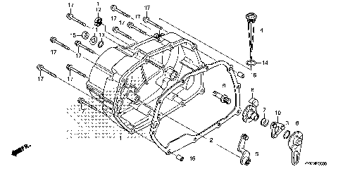 RIGHT CRANKCASE COVER