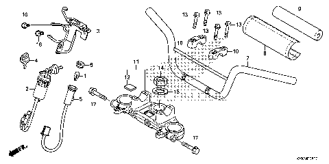 HANDLEBAR@TOP BRIDGE