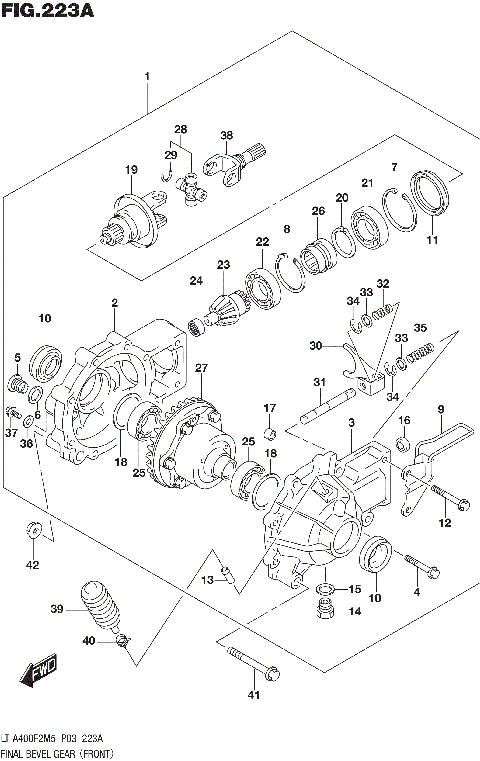 FINAL BEVEL GEAR (FRONT)