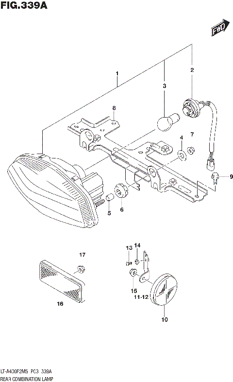 REAR COMBINATION LAMP