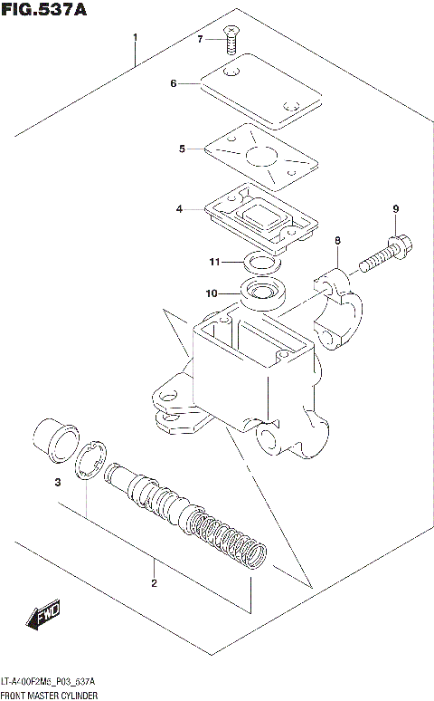 FRONT MASTER CYLINDER
