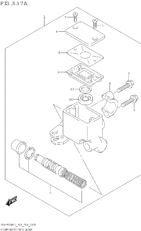 FRONT MASTER CYLINDER