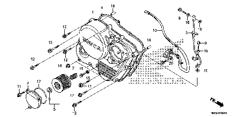 RIGHT CRANKCASE COVER