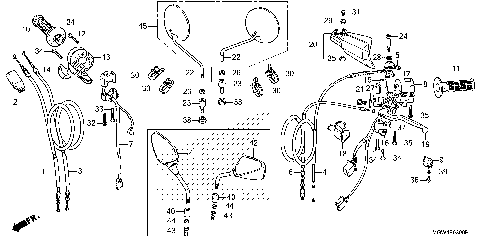 HANDLE LEVER@SWITCH@CABLE